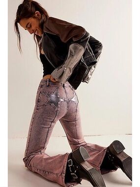 We The Free Firecracker Flare Jeans— X’s and O’s